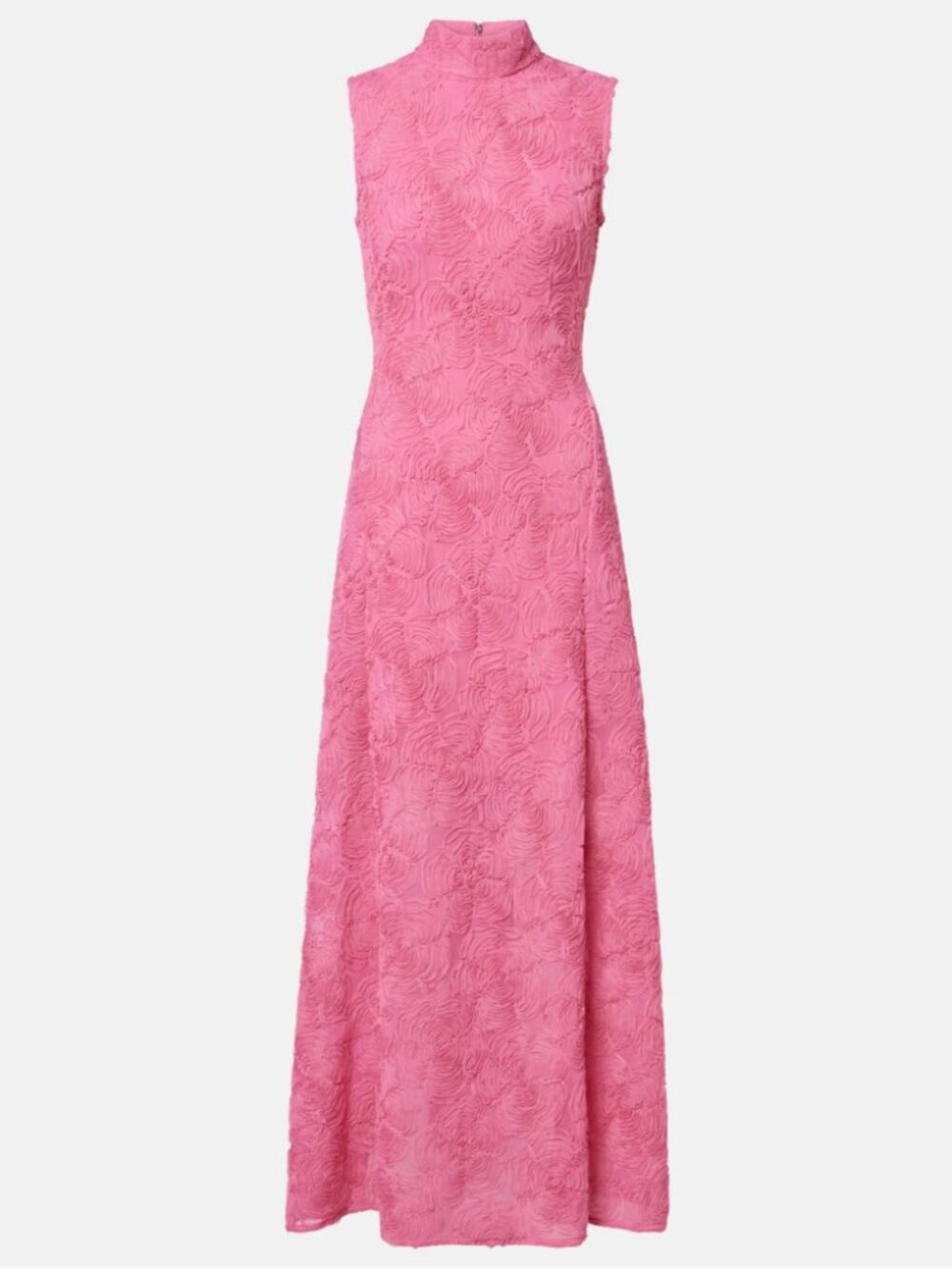 Rotate Floral mesh maxi dress NWOT